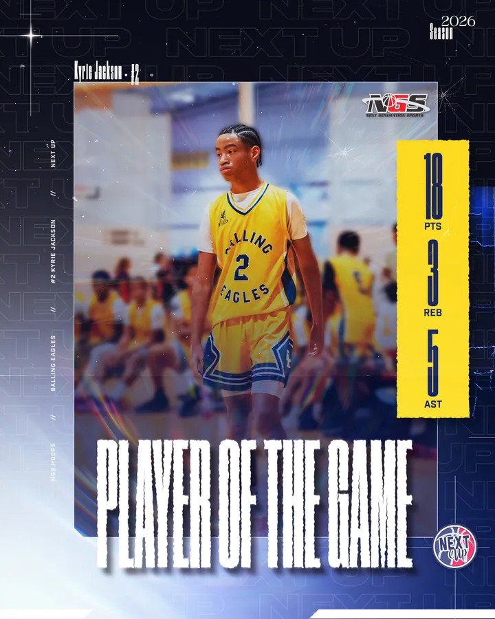 NGS Player of the Game